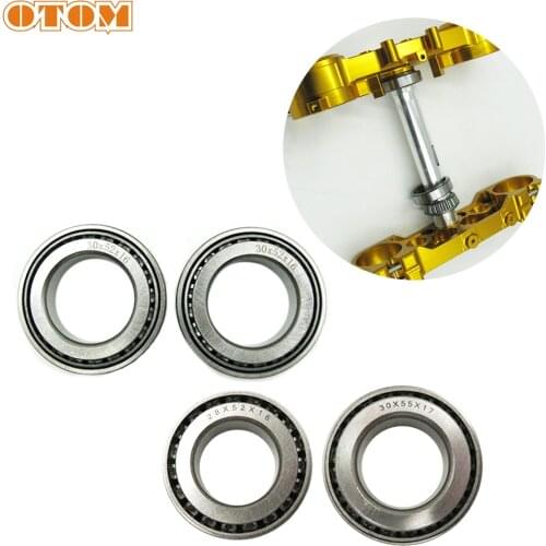 OTOM Motorcycle 22-1023/22-1058 Steering Stem Bearing Direction Column For SUZUKI RMZ250 450 RMX450 Off-Road Motocross Accessory