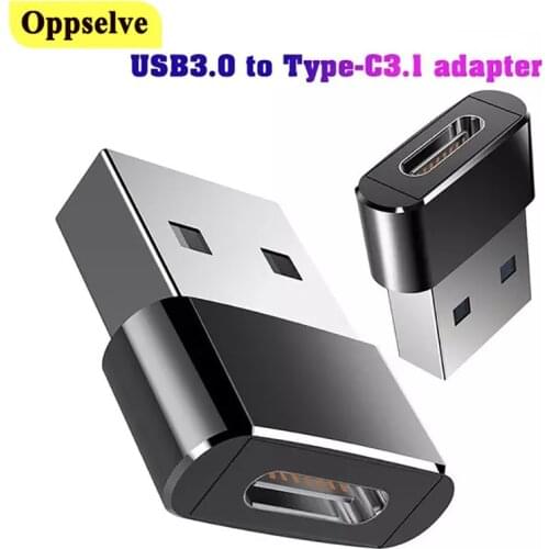 USB 3.0 to Type C Connector Converter Adapter USB 3.0 Type A Male to USB 3.1 Type C Female Standard Charging Data Transfer Cable