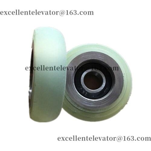 Elevator Counterweight Guide Shoe Roller 76*21*6203 76x21x6203 Use for Otis 1 Pack=4 Pieces