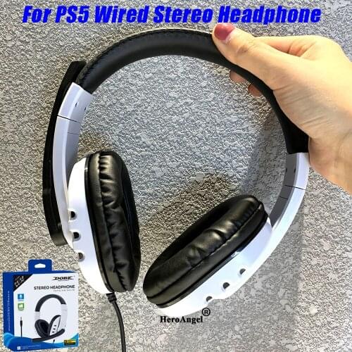 3.5mm Headset Wired Over Ear Stereo Gaming Headphones With Microphone For PS5 4/Computer Gamers / X-ONE/Switch Accessories
