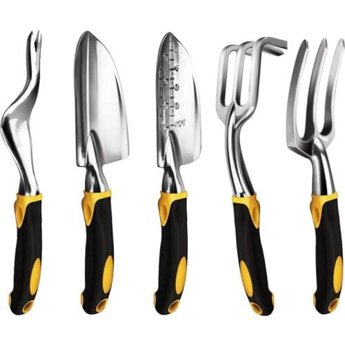 Garden Tool Hand Trowel,Rake,Cultivator,Weeder Tools With Ergonomic Handle,Garden Lawn Farmland Transplant Gardening Bonsai Tool