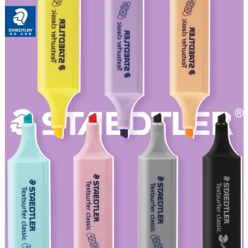 1pcs Staedtler sharpie color highlighter 364 childrens macarons students with office highlights text highlight marker pen