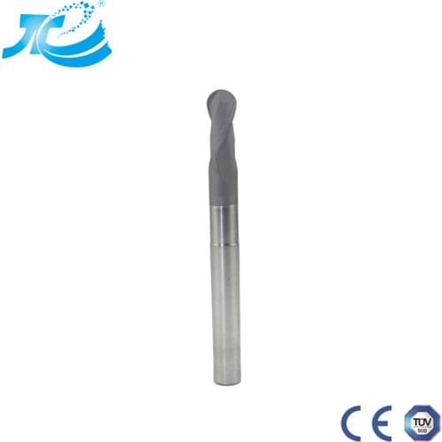 Carbide Ball Nose End Mill For Graphite Cnc Machine Tools Milling Cutter Germany Tungsten Diamond Coating
