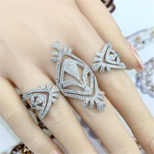 Xa116 Luxury Designer Fashion 925 Sterling Silver Jewelry zirconia shinning for lady women,cute&sweet ad