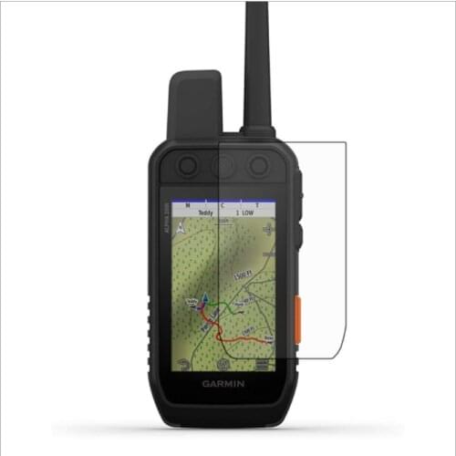 2Pcs high definition screen protector is suitable for Garmin Alpha 200 200I screen protector