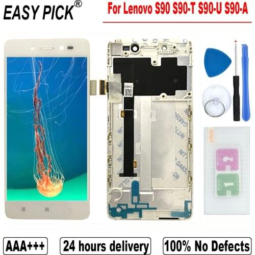 For Lenovo S90 S90-T S90-U S90-A S90-E S90-L LCD Display Touch Screen Digitizer Assembly Free Tools For Lenovo S90 Dual