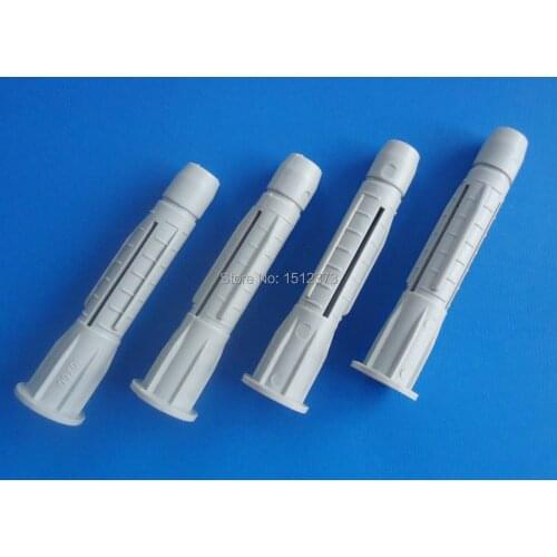 100pcs/bag 10X60mm knot expand nial plastic anchor