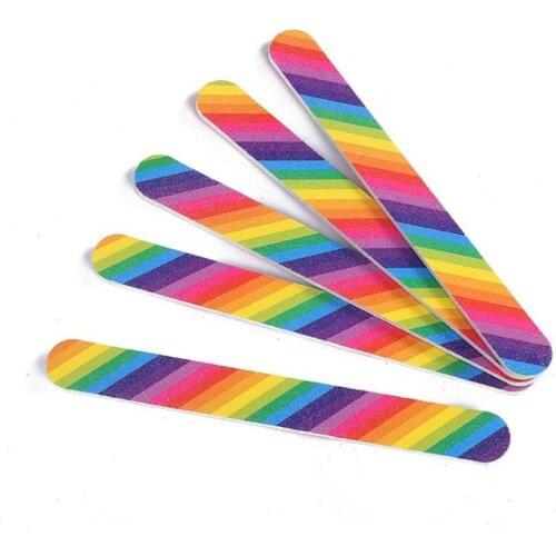 50pcs Nail File Nail Art Sanding Buffer Sandpaper UV Gel Polisher Manicure Pedicure Nails Tool