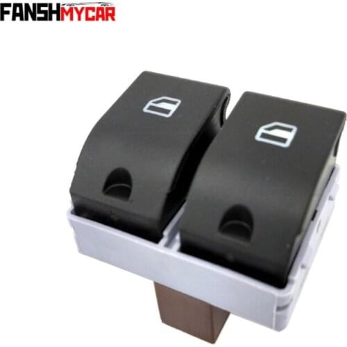 6Q0 959 858A 6Q0959858A Power Window Control Switch Button For Volkswagen VW Polo Seat Ibiza IV Cordoba