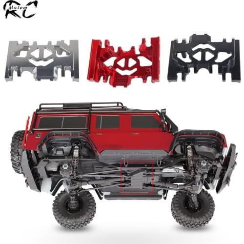 Aluminum Alloy TRX4 Gearbox Mount Base Chassis Skid Plate for 1/10 RC Crawler TRAXXAS TRX-4 Defender Bronco Blazer G500 Upgrade
