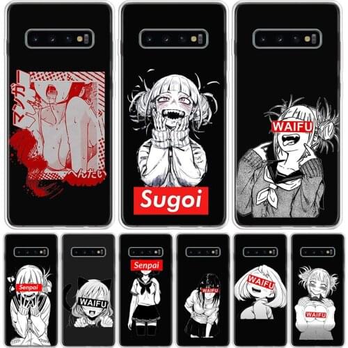 Sugoi Senpai Anime waifu Cover Phone Case For Samsung Galaxy A51 A71 A50 A10 A20E A30 A40 A70 M30S A01 A21 A6 A7 A8 A9 Plus + Co