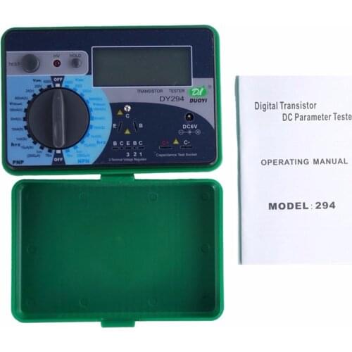 DUOYI DY294 Digital Multifunction Semiconductor Tester Transistor 1000V Reverse Capacitance Voltage SCR FET Measure Capacitor