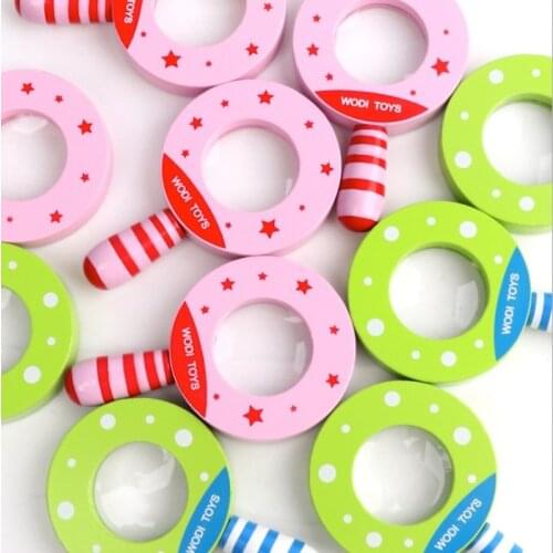 Montessori toys early childhood education wooden toys family toys childrens magnifier