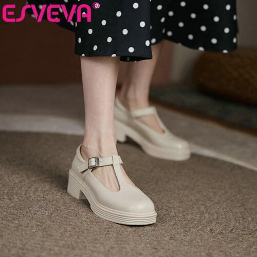 ESVEVA Mary Jane Women's Shoes
