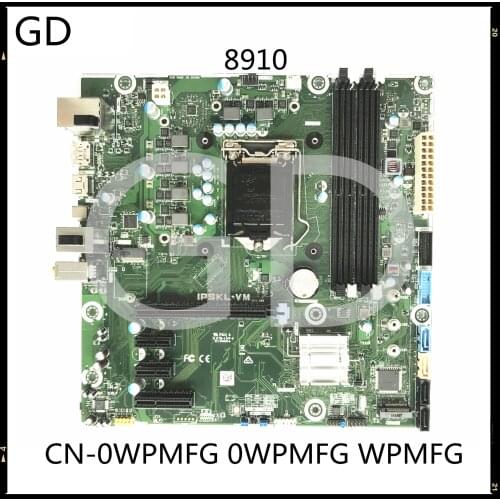 GD Original For Dell XPS 8910 Desktop Motherboard LGA 1151 Z170 DDR3 CN-0WPMFG 0WPMFG WPMFG IPSKL-VM MainBoard Full Tested