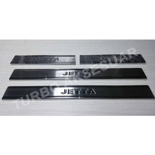 Volkswagen Jetta Chrome Written Door Sill 4 Piece (2011-)