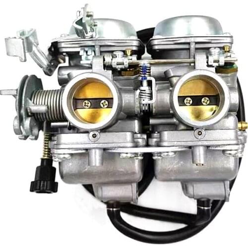 26mm Double Twin Cylinder Carburetor for Keihi CBT125 CBT250 CA250 CB250 Cl125-3 KEEWAY Supertiger Jinlun Texa ATVs Quad Go Kart