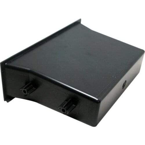 Single Pocket Fascia Din Car Vehicle Radio Cd Storage Box for Car Accessories Universal Install Racing Kit
