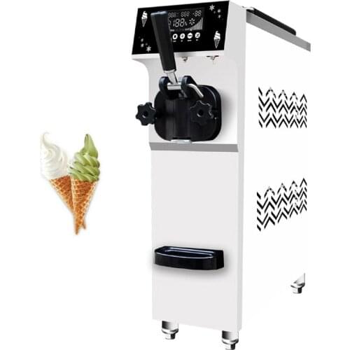 Commercial Ice Cream Soft Machine Desktop Ice Cream Maker Machine For Dessert Shop Ice Cream Machine