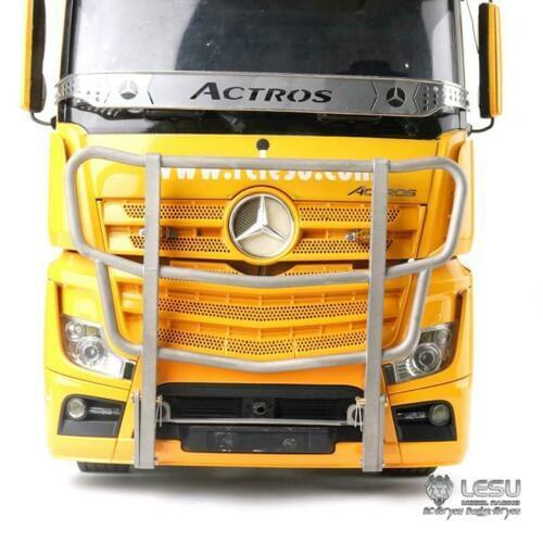 LESU 1/14 RC Metal Front Bumper DIY TAMIYA Bz 1851 Highline 3363 Tractor Truck TH14387-SMT5