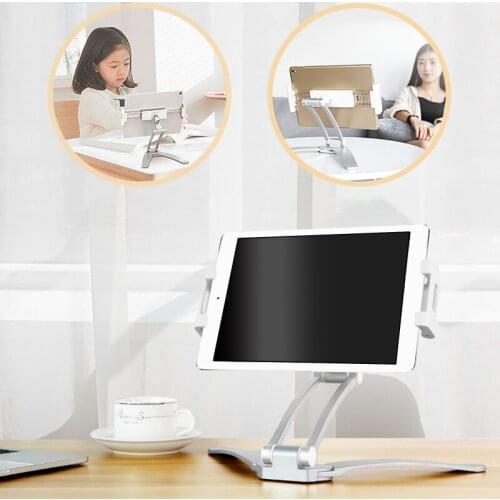 Wall-mounted Mobile Phone Holder Telescopic Foldable Cellphone Tablet Bracket P9YA