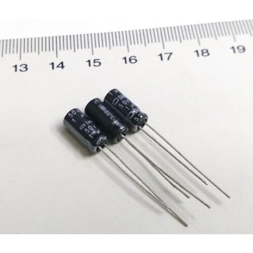 CAP Switching US 50V 1UF Size 5*11 mm NIPPONCHEMI-CON High frequency low resistance new and original 50pcs/lot