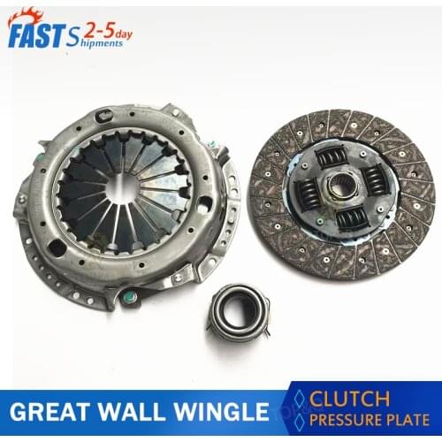 Clutch plate clutch platen release bearing for Great Wall wingle 3 5 DEER saillor socool SAFE Gasoline 491Q engine 3pieces/set