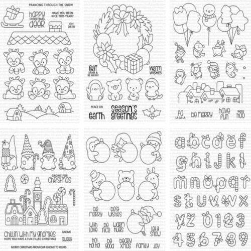 Small animals transparent Clear Silicone Stamp/Seal for DIY scrapbooking/photo album Decorative clear stamp sheets B0774