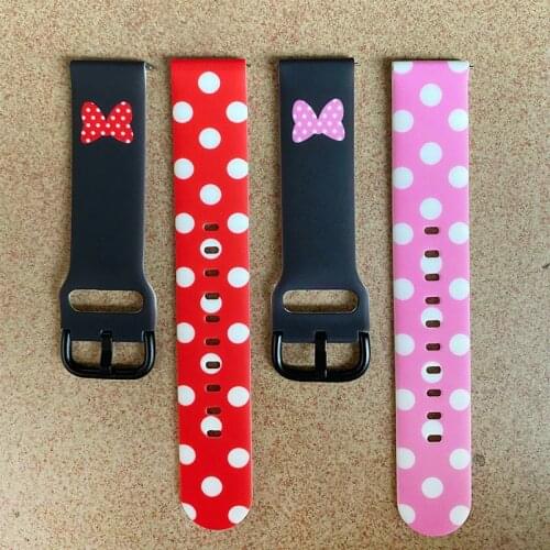 Printing silicone Bracelet For Huami Amazfit gts2 strap Mini gtr 47mm 42m replacement correa 20/22mm Strap for Amazfit Bip