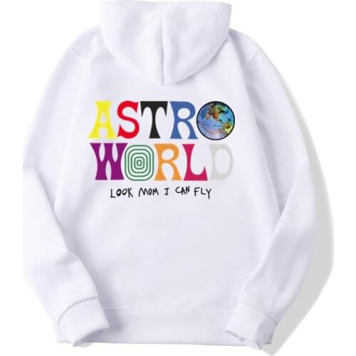 TRAVIS SCOTT ASTROWORLD WISH YOU WERE HERE HOODIES fashion letter ASTROWORLD HOODIE streetwear Man woman Pullover Sweatshirt