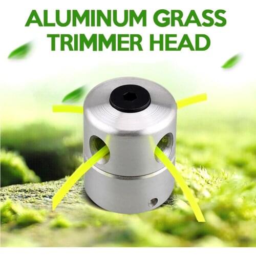 Universal Trimmer Head Aluminium Strimmer Head Trimmer Heads String Set Grass Brush Cutter Accessory Durable Strimmer Head Hot