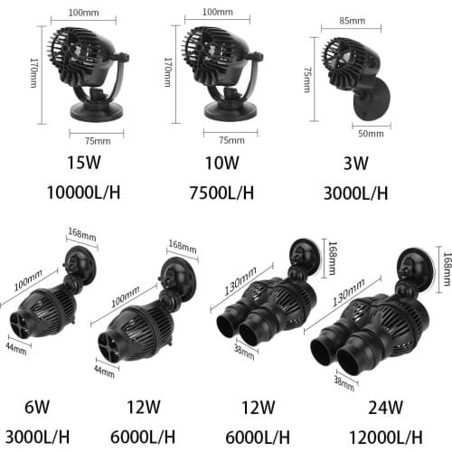 Wave Maker Wavemaker Water Pump for Aquarium Fish Tank Submersible Aerobic Pump Water Circulation Pump Flow Pump Surf Pump 220V