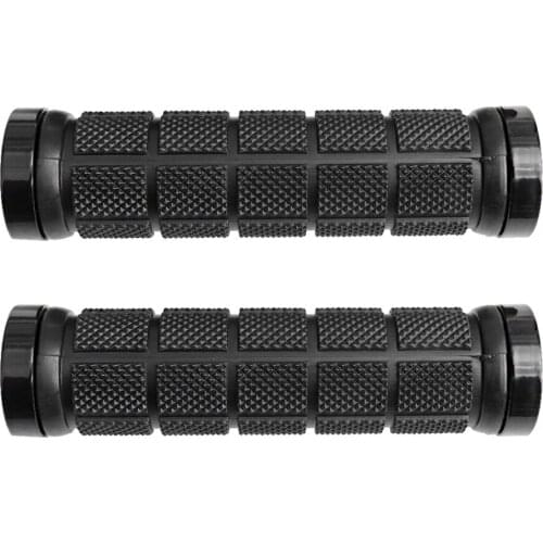 2Pcs Anti-slip Cycle Handle Cover Handlebar Cover Bike Handlebar Grips Bike Double Handle Cover (Red)