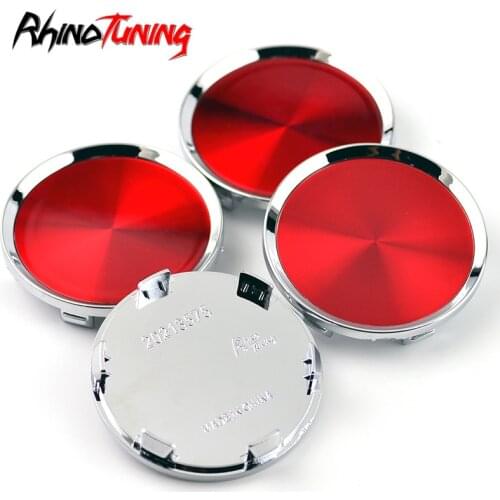 4pcs 64mm 61mm Universal Wheel Caps Hubcaps for Saturn Rims Hub Cover Black Chrome Car Styling Accessories