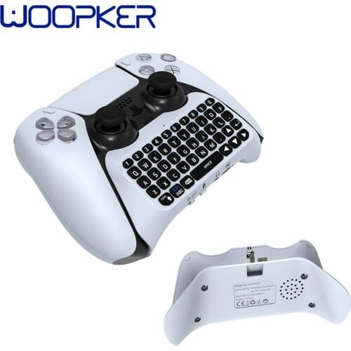 3.5mm Wireless Keyboard Bluetooth Chat Pad Keypad for Sony PS5 Controller for ps5 playstation Accessories Gamepad