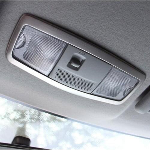 Cotochsun Car Styling stainless steel interior reading lamp frame modified trim decoration case For MITSUBISHI ASX 2013-2017
