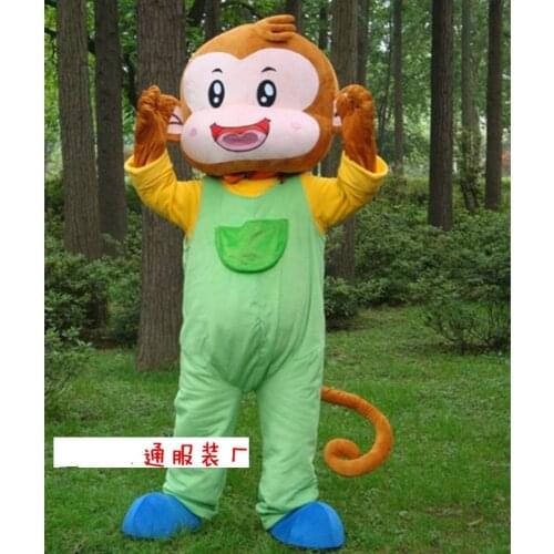 Animal Monkey Mascot Costume Cosplay Party Fancy Dress Outfits Clothing Advertising Carnival Halloween Christmas Easter Costume