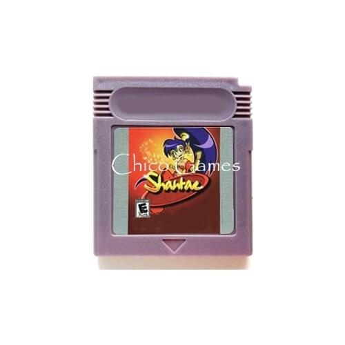 Shantae Video Game Memory Accessories Cartridge Card for 16 Bit Console