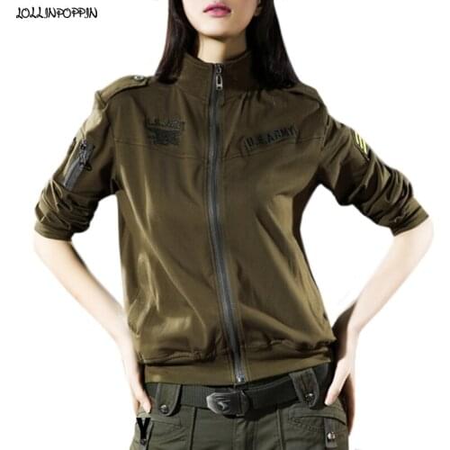 Женские куртки в стиле милитари LOLLINPOPPIN China At AliExpress