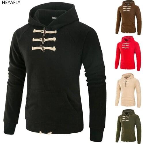 New youth mens sweater coat sleeve head movement slimming warm overcoat loose coat outer garment Hooded Coat outer wear