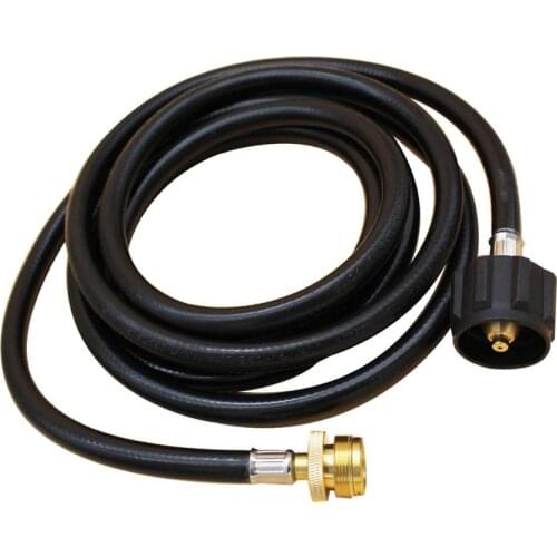 Propane QCC To One Pound Pressure Reducing Valve Connector 12FT Leather Tube Connecting Hose