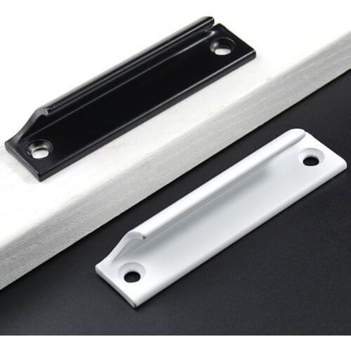 2pcs Aluminum alloy Cupboard Cabinetdrawer pulls and knobs door handles for sliding doors window Furniture accessories