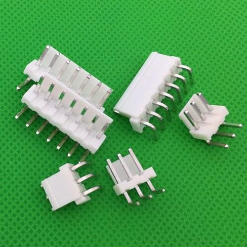 20pcs/lot VH3.96 male right angle material 3.96mm Connector Leads pin Header 3.96mm connector VH3.96-AW