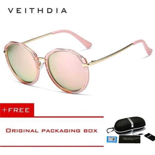 Veithdia Women's Sunglasses Mirrored