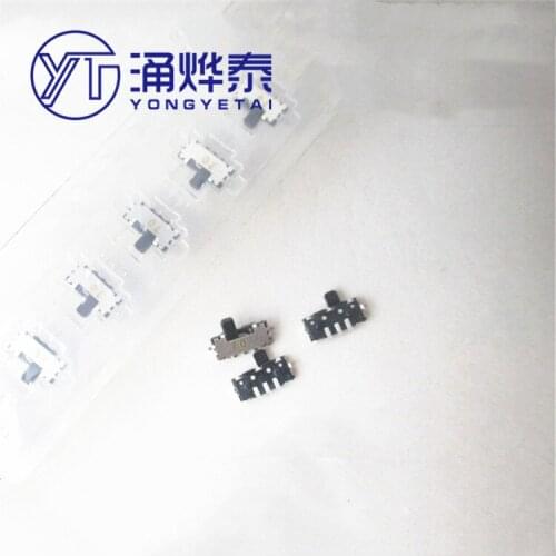 YYT 10PCS SSAJ110100 imported Japanese ALPS micro toggle switch 5Pin 2 files patch 3 feet with positioning column
