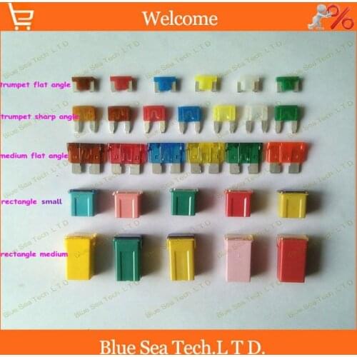 32 models 5A to 60A Original 4S Auto fuse,Japan PEC and USA car fuses for Honda Toyota Audi BMW GM VW etc