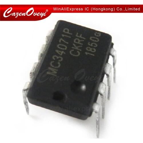 5pcs/lot MC34071P MC34071PG MC34071 DIP-8 In Stock