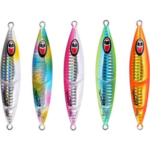 5PCS Deep sea Metal Jigging Slow Jig Fishing Jigging Lure Jigbait spoon baits 150/200/250g