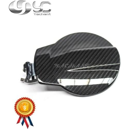 Car-Styling Auto Accessories Dry Carbon Fiber Fuel Cap Cover Fit For 2001-2010 Murcielago LP640 LP670 Fuel Cap Cover