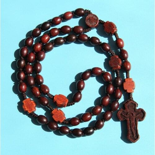 Christianity Roman Catholic Rosary 7mm Rosary Beads Catholicism Holy jesus Madonna Virgin Mary Emmanuel Christ jesu
